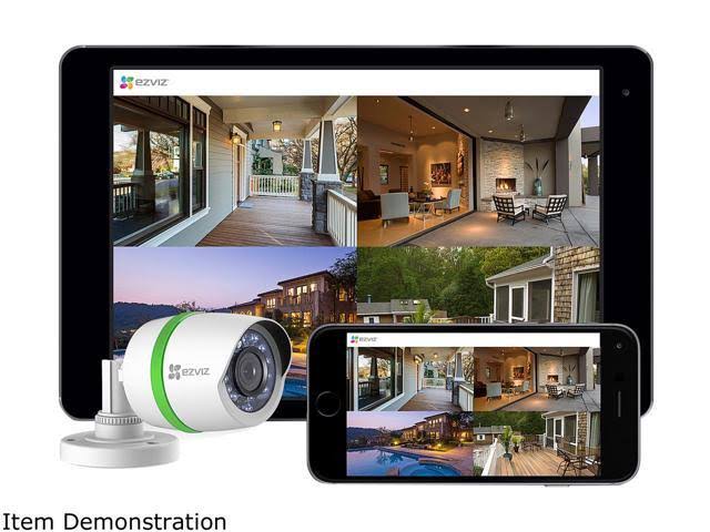 8 Weatherproof HD Security Cameras with 2TB DVR Storage T249913