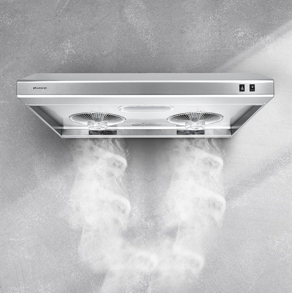 Under Cabinet Range Hood 36 Inch, Stainless Steel, 650 CFM V55460