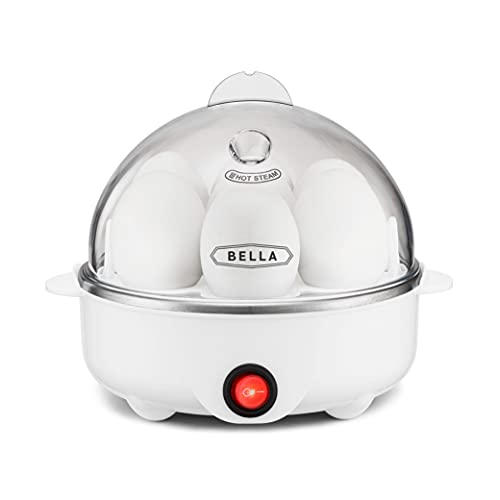 Rapid Electric Egg Cooker for 7 Eggs - Black and White G71863