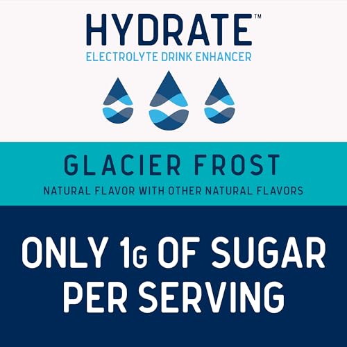 Electrolyte Liquid Drink Enhancer Drops, Low Sugar, Mixed Berry L436