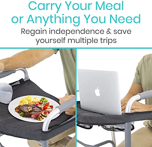 Walker Tray for Folding Walkers with Cup Holder S74081
