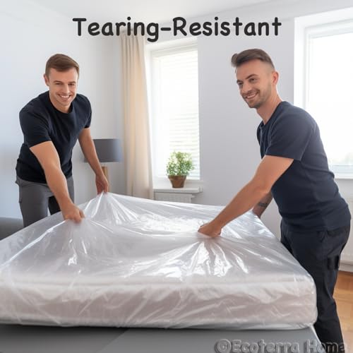 Queen Mattress Bags for Moving, Waterproof Storage Cover, 1 Pack Y818148