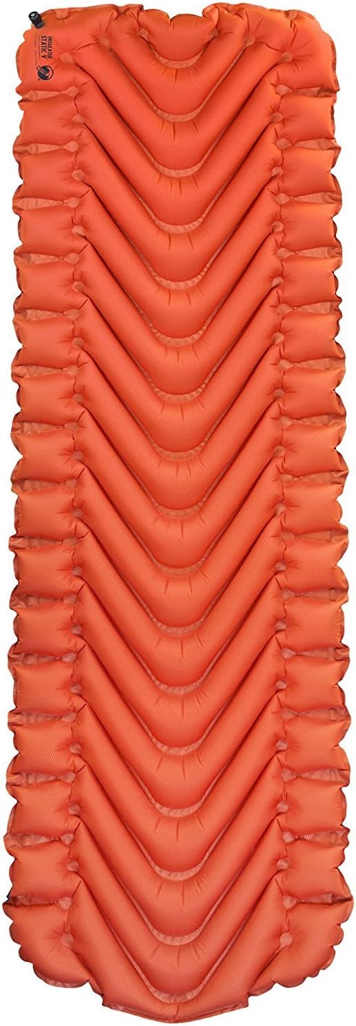 Insulated Sleeping Pad, Lightweight, 2.5 Inches Thick, Inflatable Camping Mattress C48449