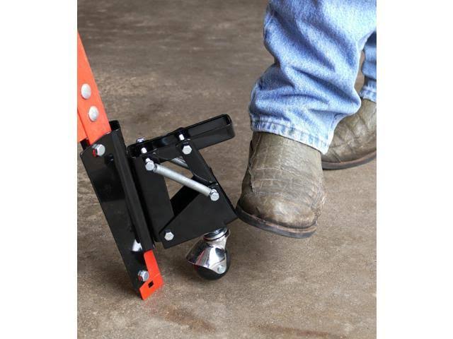 Heavy-Duty Retractable Workbench Swivel Caster Wheels with Bracket, 4-Pack A85884