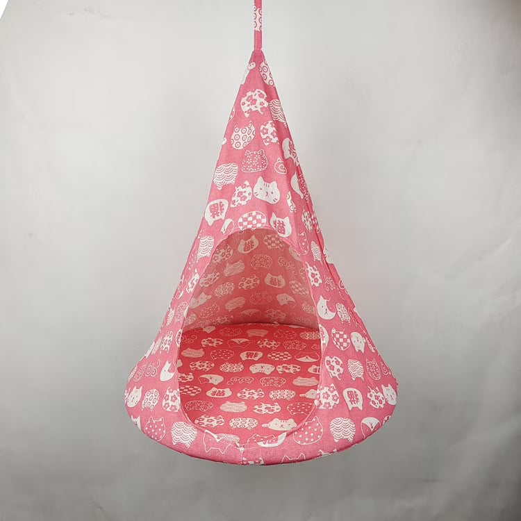 Cat Hammock Bed Hanging for Cats Small Dogs Rabbits Blue V417