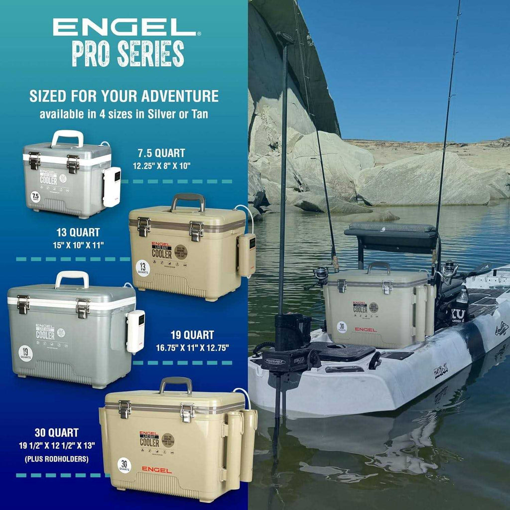 Live Bait Cooler with Rechargeable Aerator Q3833