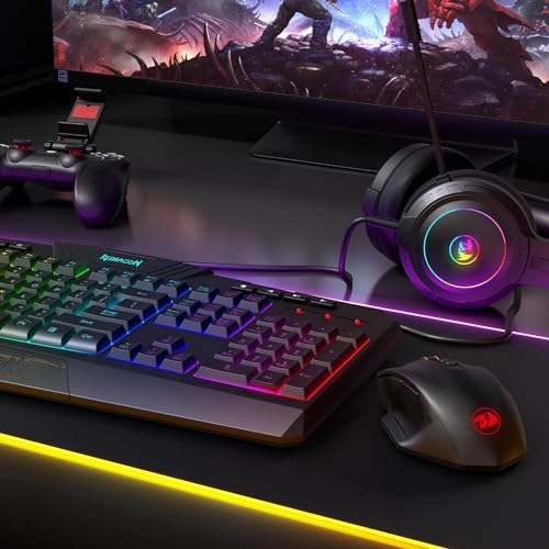 Wireless RGB Gaming Keyboard and Mouse Combo for PC I738544