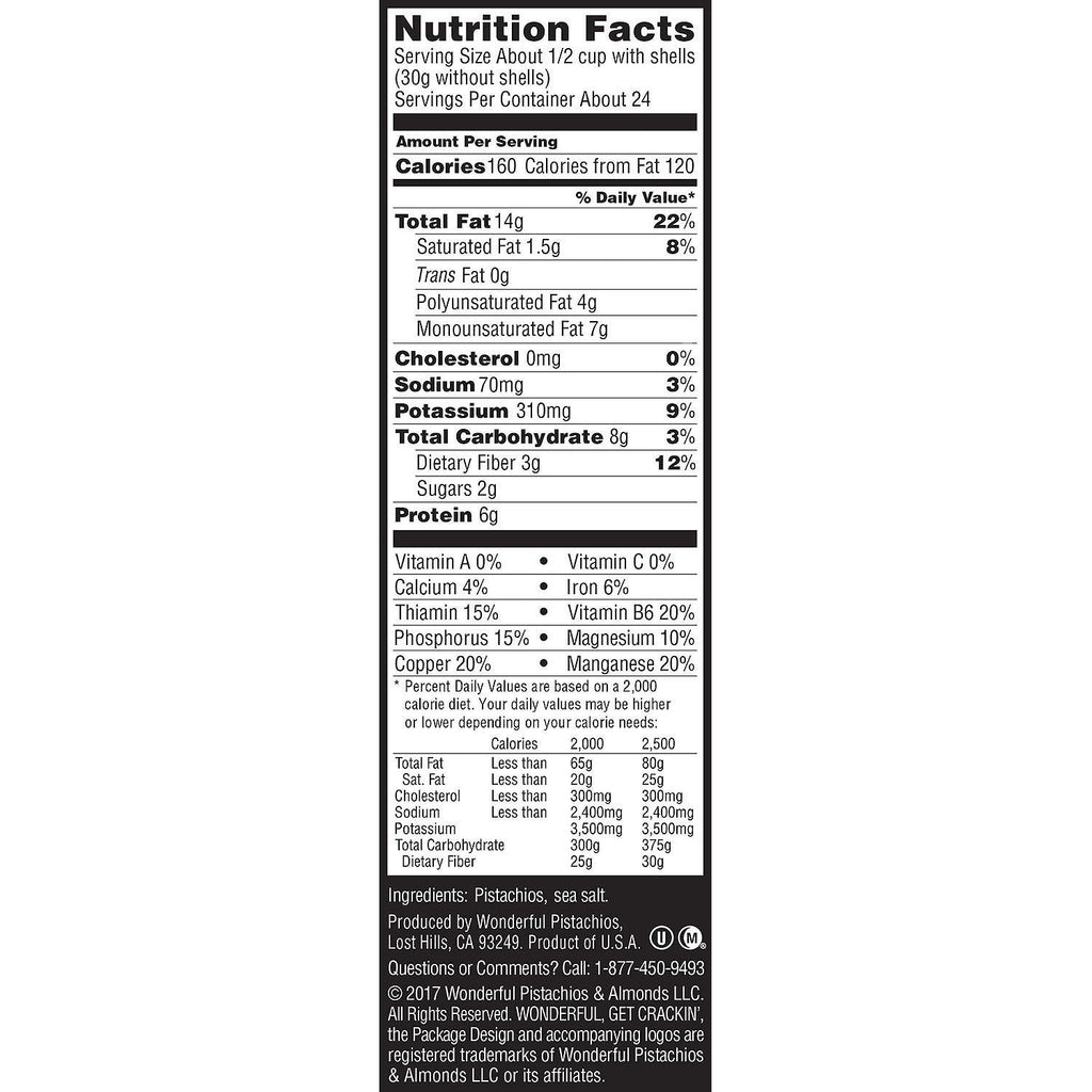 Roasted Lightly Salted Pistachios, 48 oz W745998