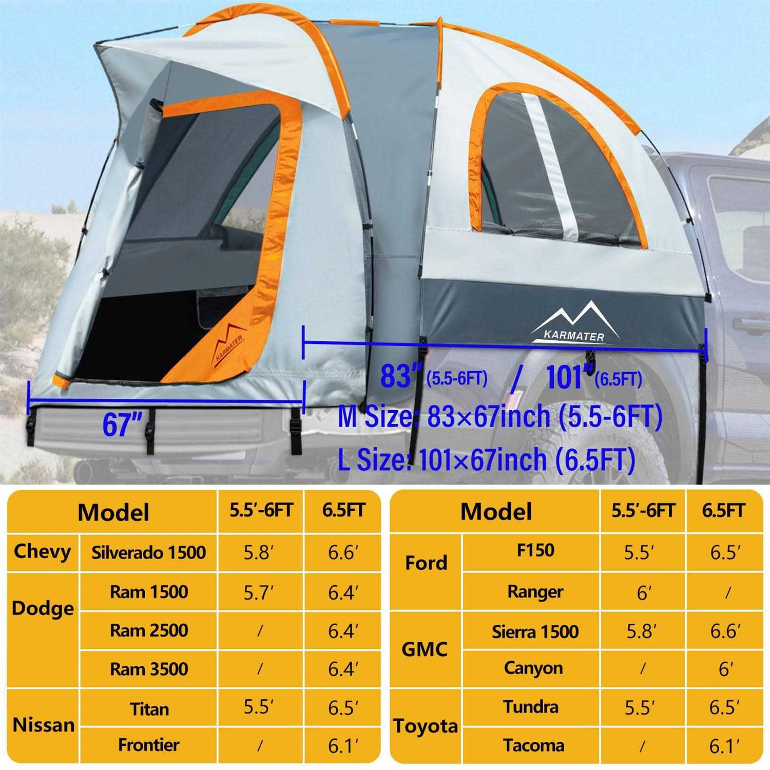 Pickup Truck Tent M4014