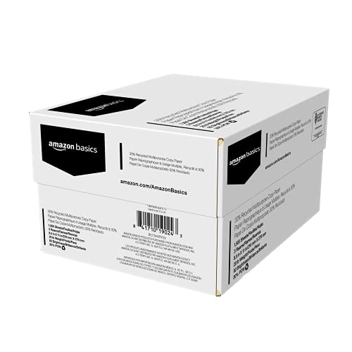 Multipurpose Copy Printer Paper - 8.5 x 11 Inches, 500 Sheets, White Q35452
