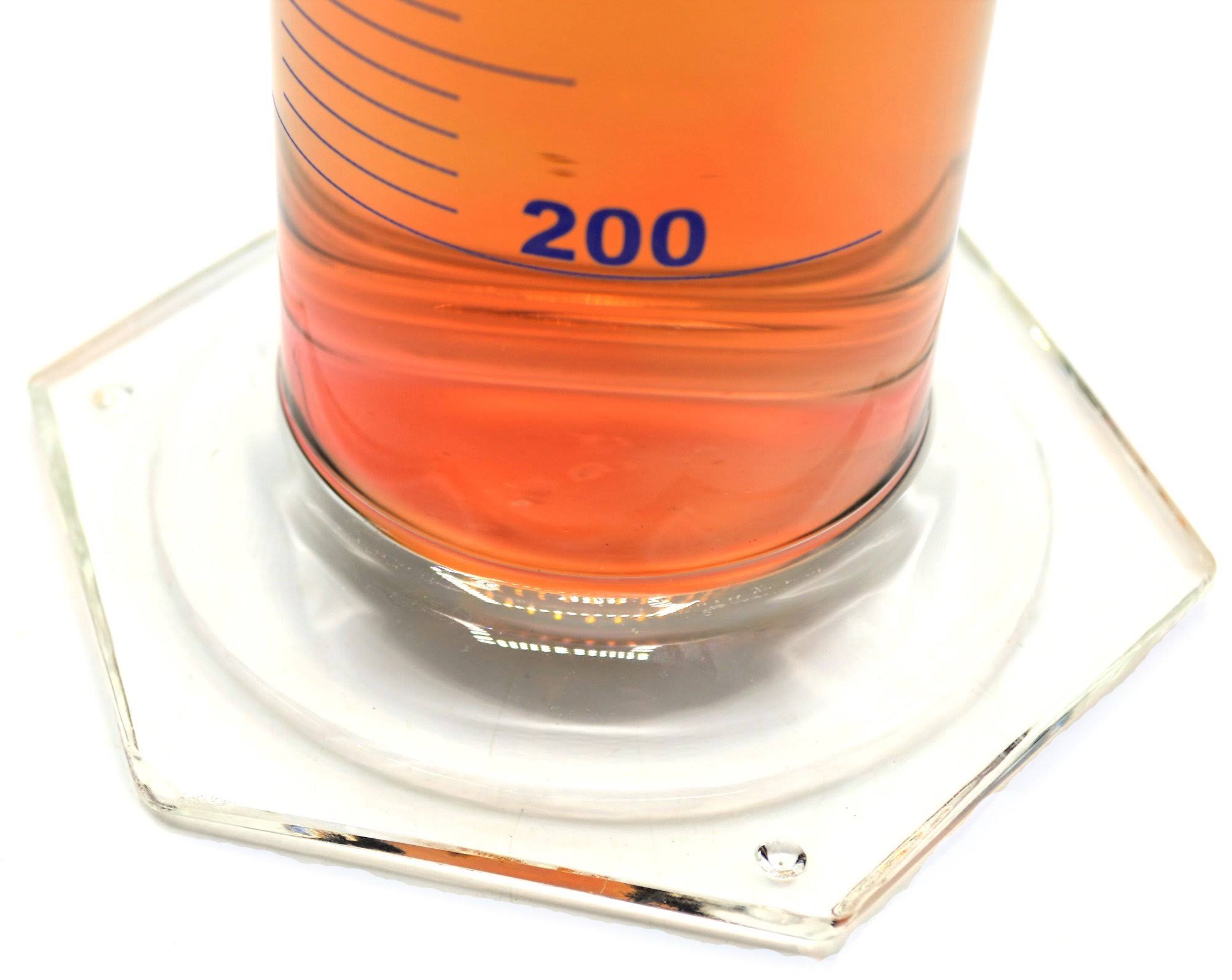 2000ml Borosilicate Glass Graduated Measuring Cylinder with Hexagonal Base F36334