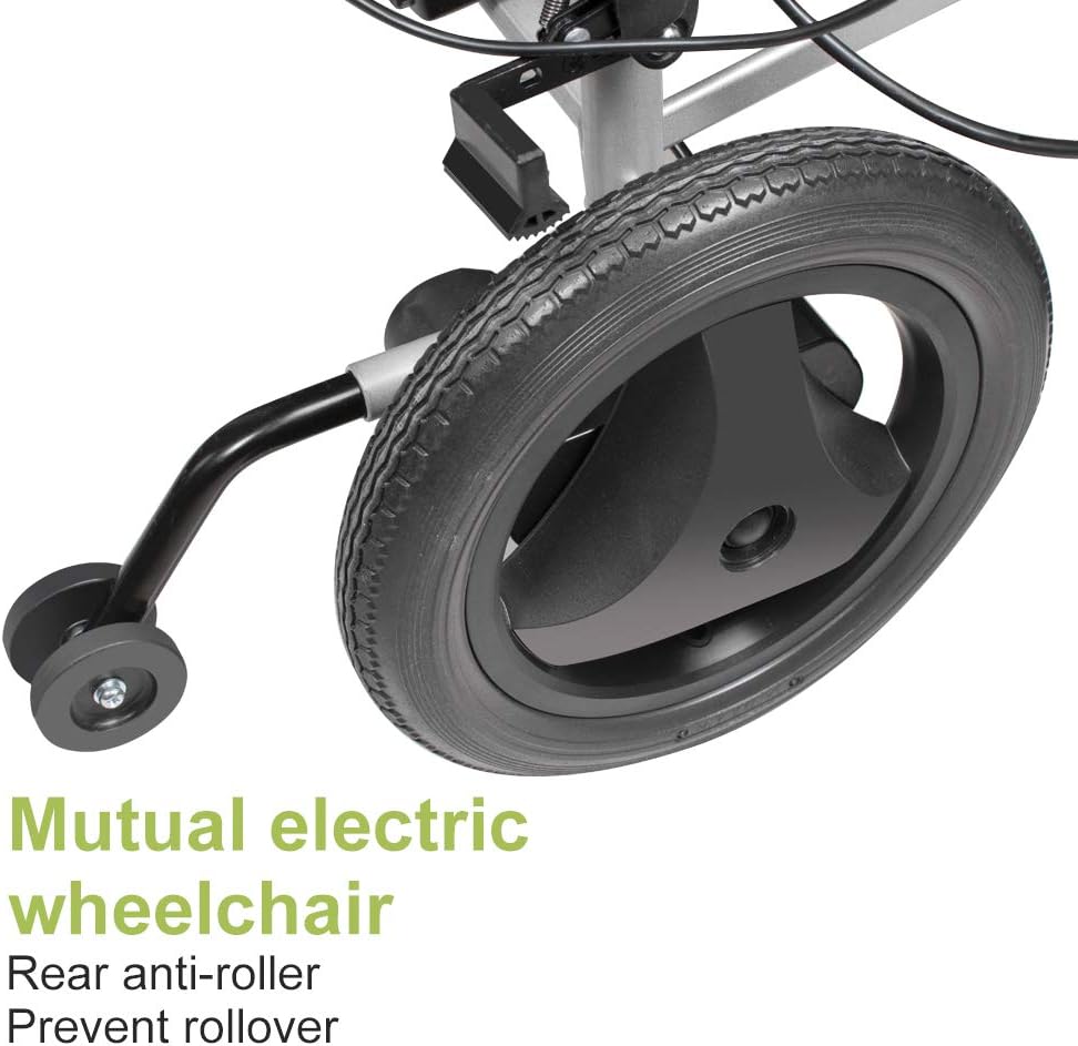 Folding Electric Wheelchair, Lightweight Portable W258