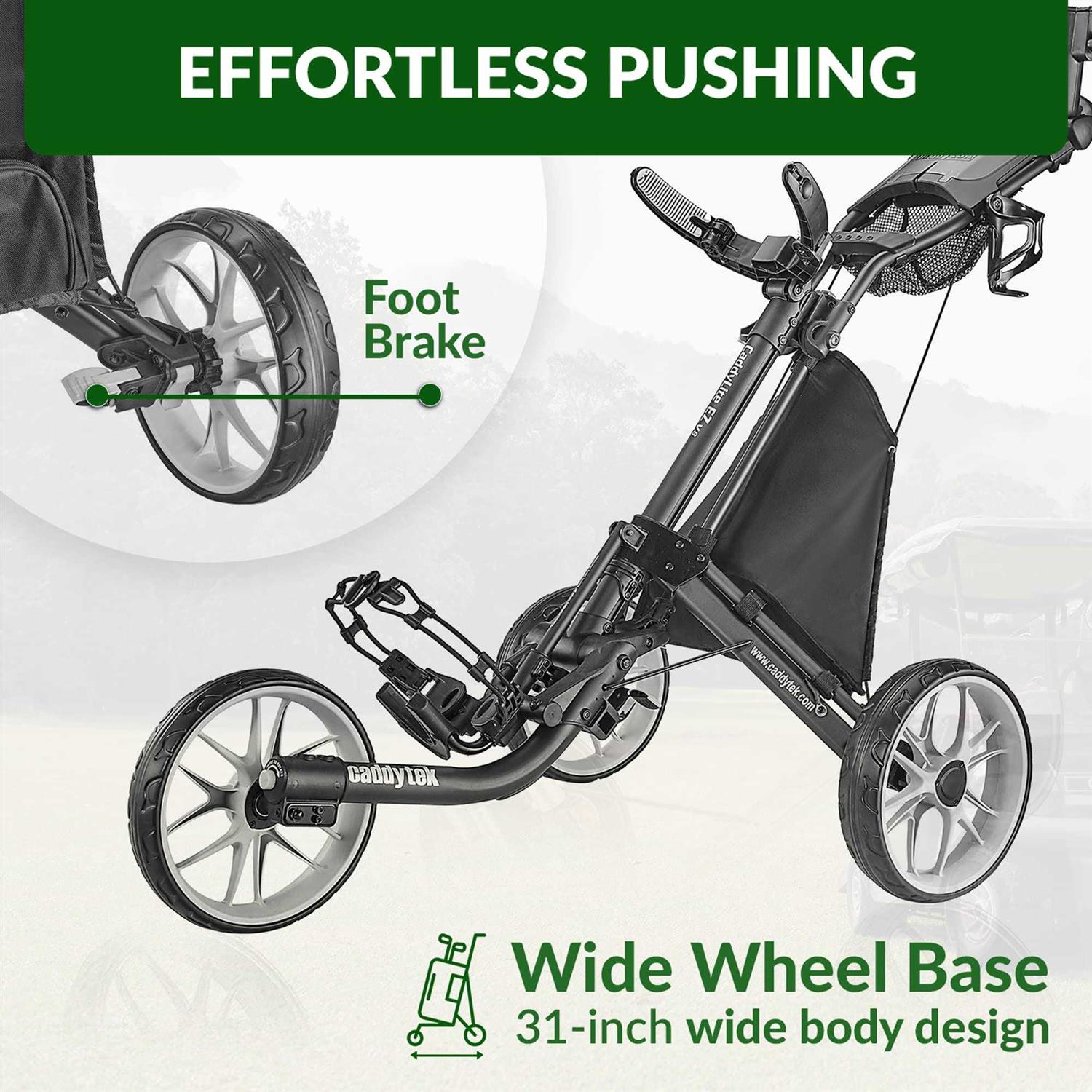 3 Wheel Golf Push Cart N528
