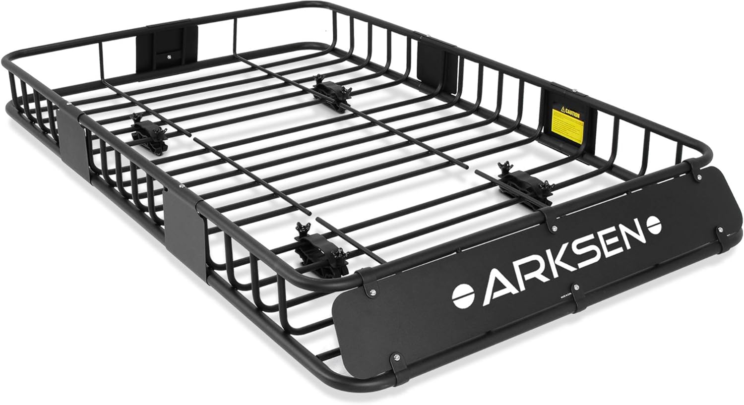 84 Inch Roof Rack Cargo Basket with Soft-Shell Waterproof Roof Bag for SUV, Trucks, Cars K802371