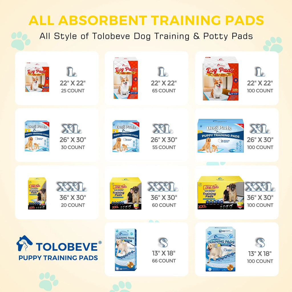 XXL Absorbent Dog Training Pads, 30x36 inch, 100 Count R287