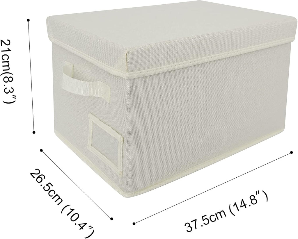 3-Pack Cloth Storage Bins & Hanging Closet Organizer Y273