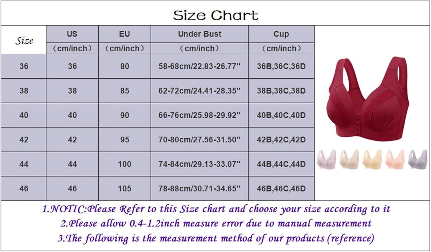 Wireless Push Up Bra Shelf for Closet Organization U6732