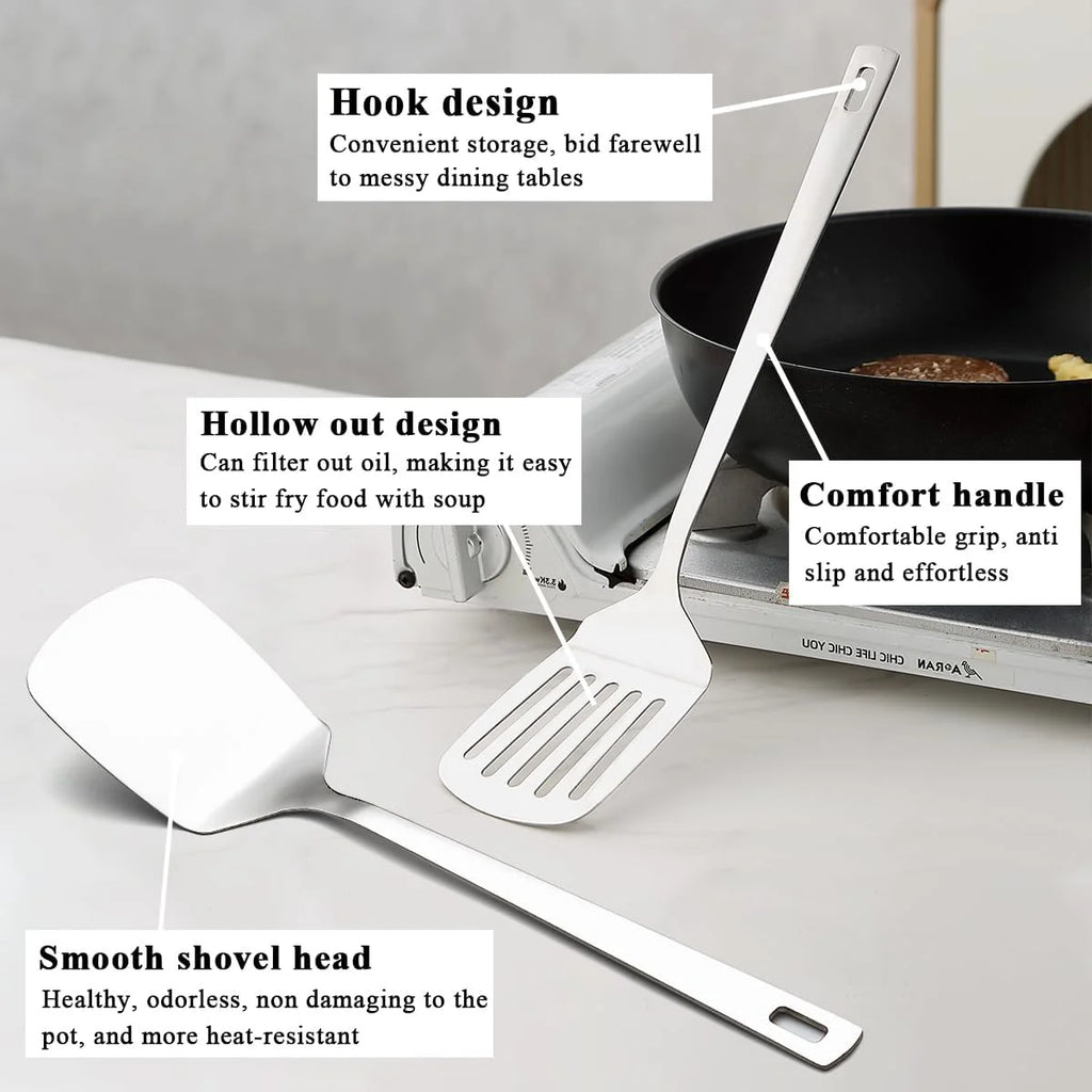 Stainless Steel Kitchen Utensils Set 6pcs W214377