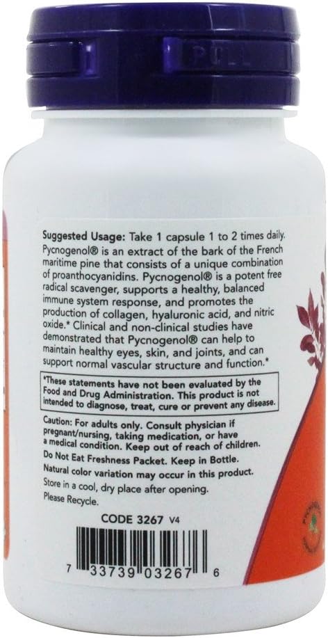 Pycnogenol 100 mg Vegetarian Capsules T288