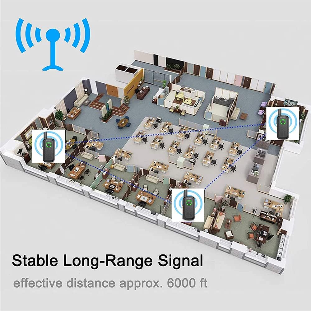 Wireless Intercom System for Home, 2 Pack F704