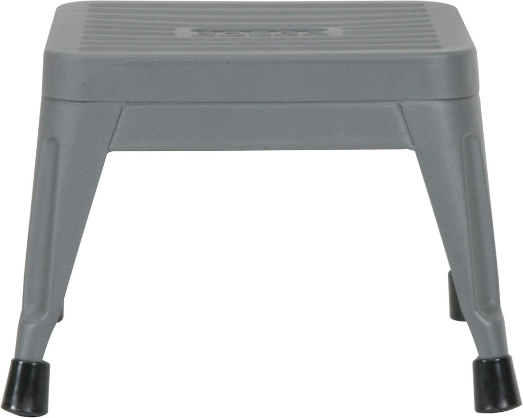 Stackable Steel Step Stool, 2 Pack, Gray R7407