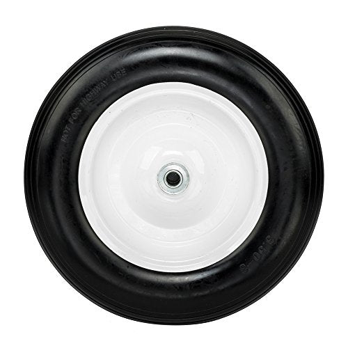 14.5" Flat Free Wheelbarrow Tire with Bearings G4384