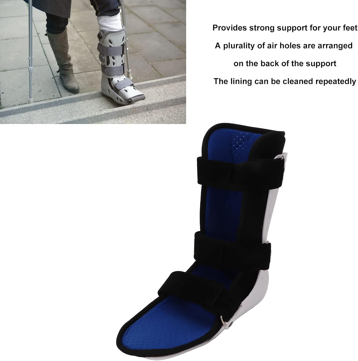 Fracture Walking Boot for Foot and Ankle Support J7406