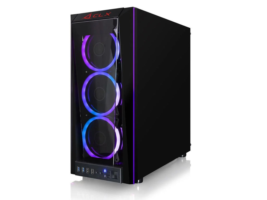 Gaming Desktop - Liquid Cooled Intel Core i7, 32GB DDR4, RTX 3060, 500GB SSD + 4TB HDD, Windows 11 H765