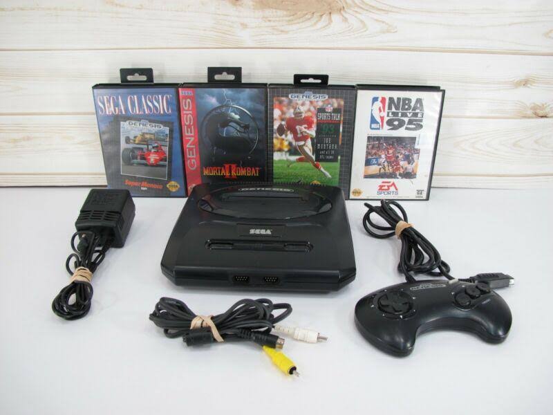 32X System Console with Power Supply and Link Cable R91443