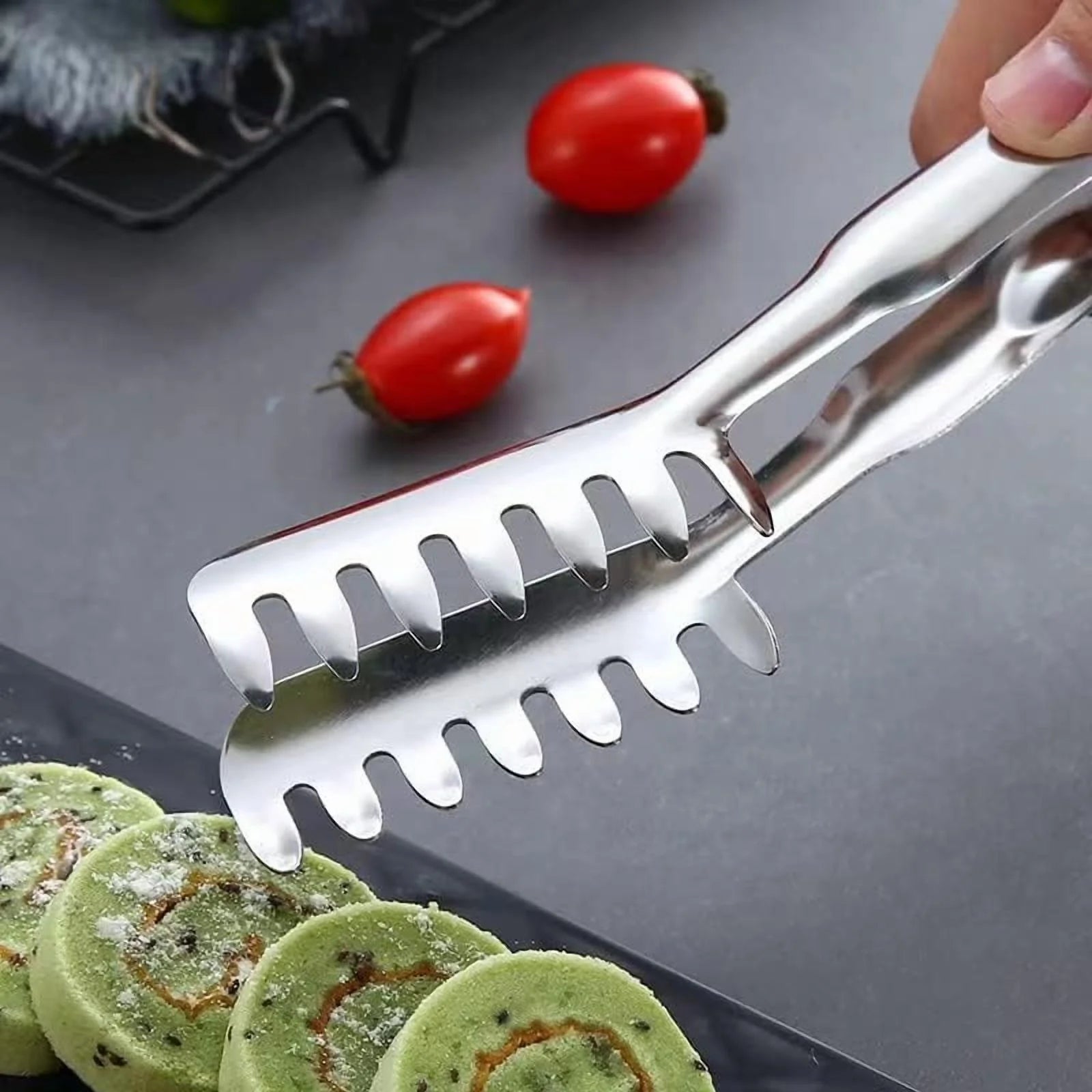 Spaghetti Set with Stainless Steel Tongs, 12 Inch E2227