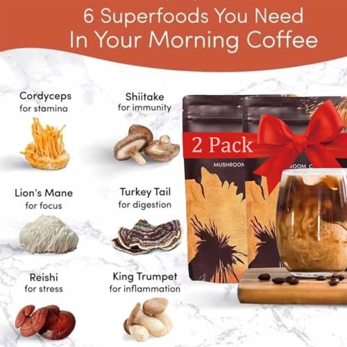 Organic Mushroom Coffee Supplement, 60 Servings S515