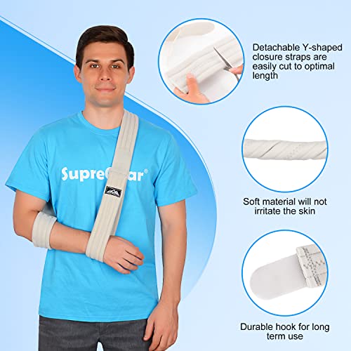 Adjustable Arm Sling Shoulder Brace Immobilizer for Injury Support V910380