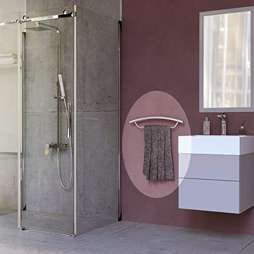 Bathroom Grab Bar with Paper Holder, Stainless Steel Handrail X4847