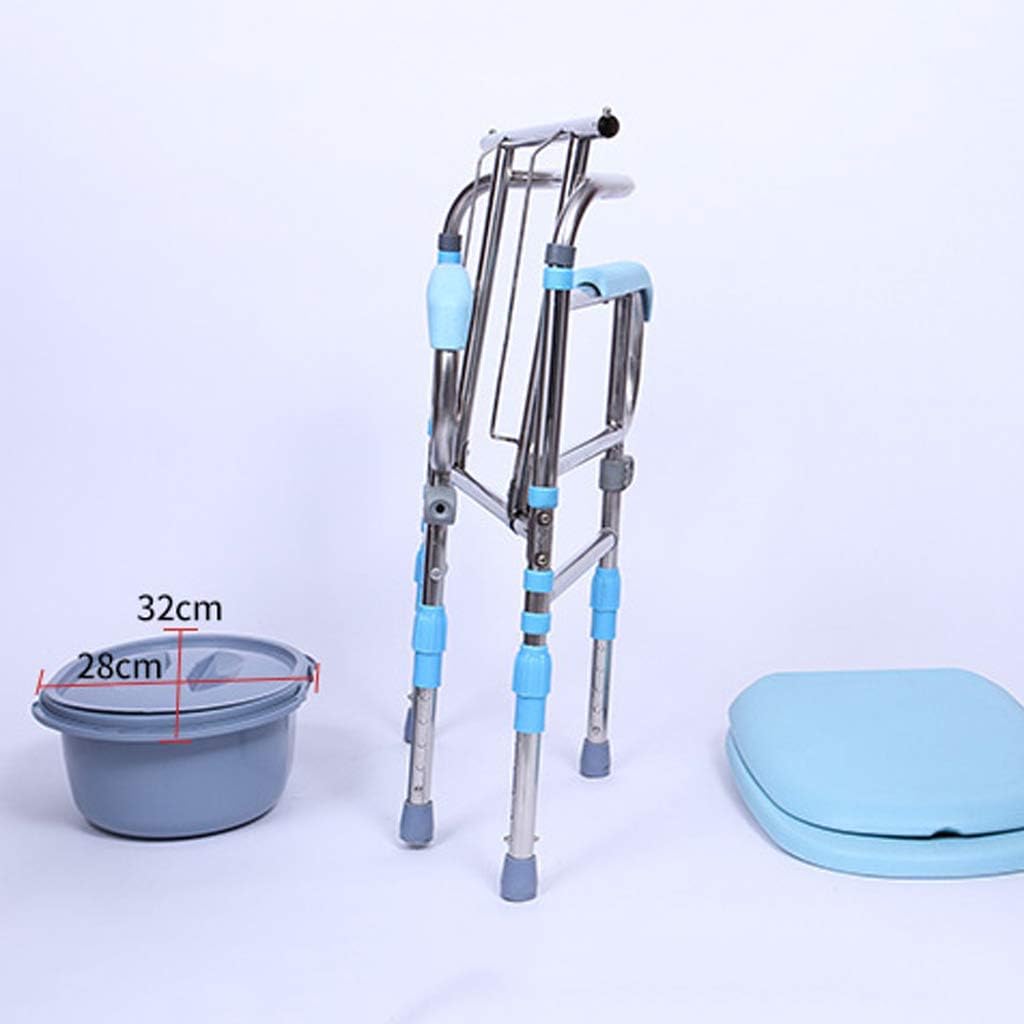 Shower Chair for Disabled with Toilet Safety Frame, 150kg Capacity H237