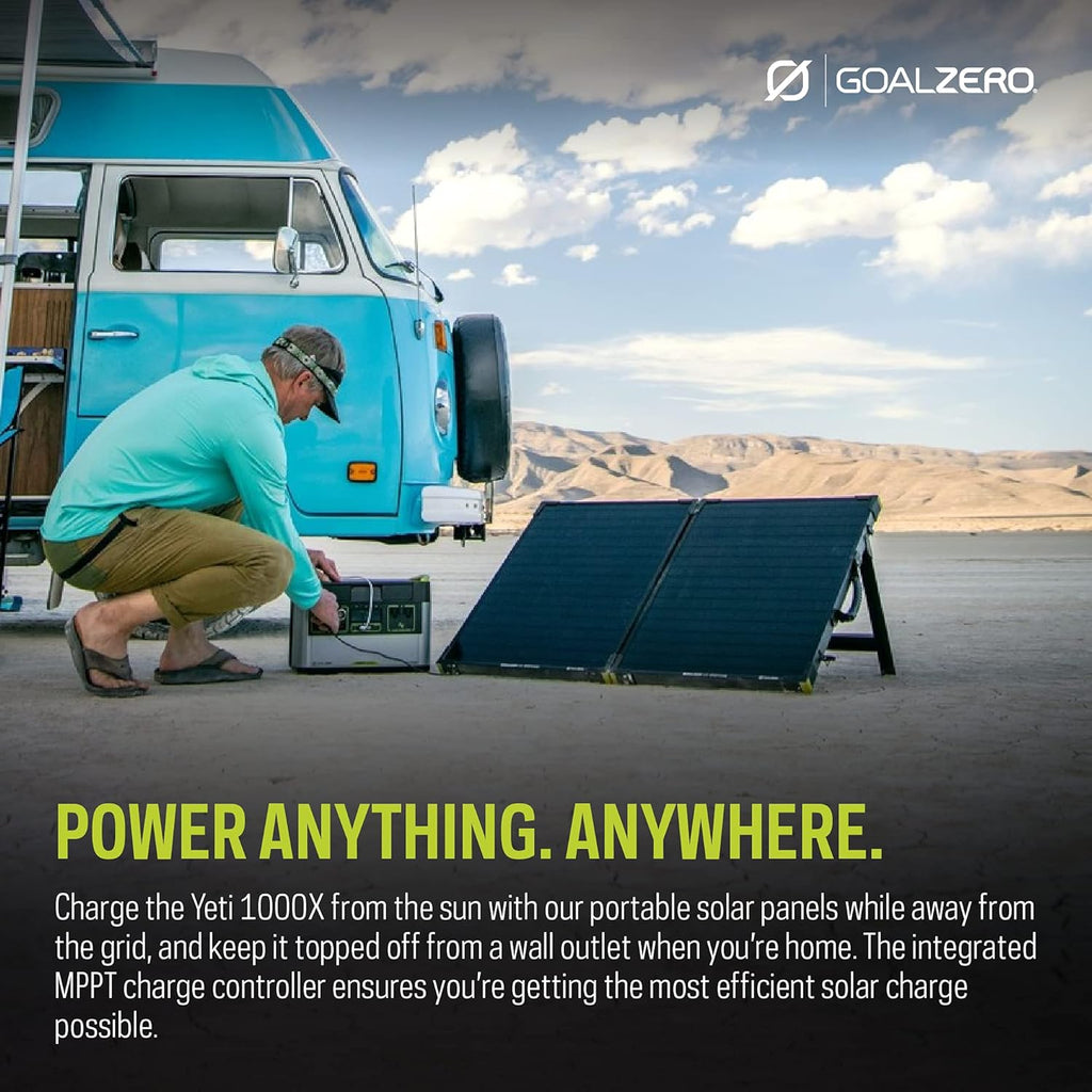 Solar Generator Kit with Portable Solar Panel J800700