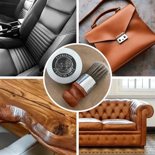 Leather Furniture Repair Salve with Applicator Brush Y76837
