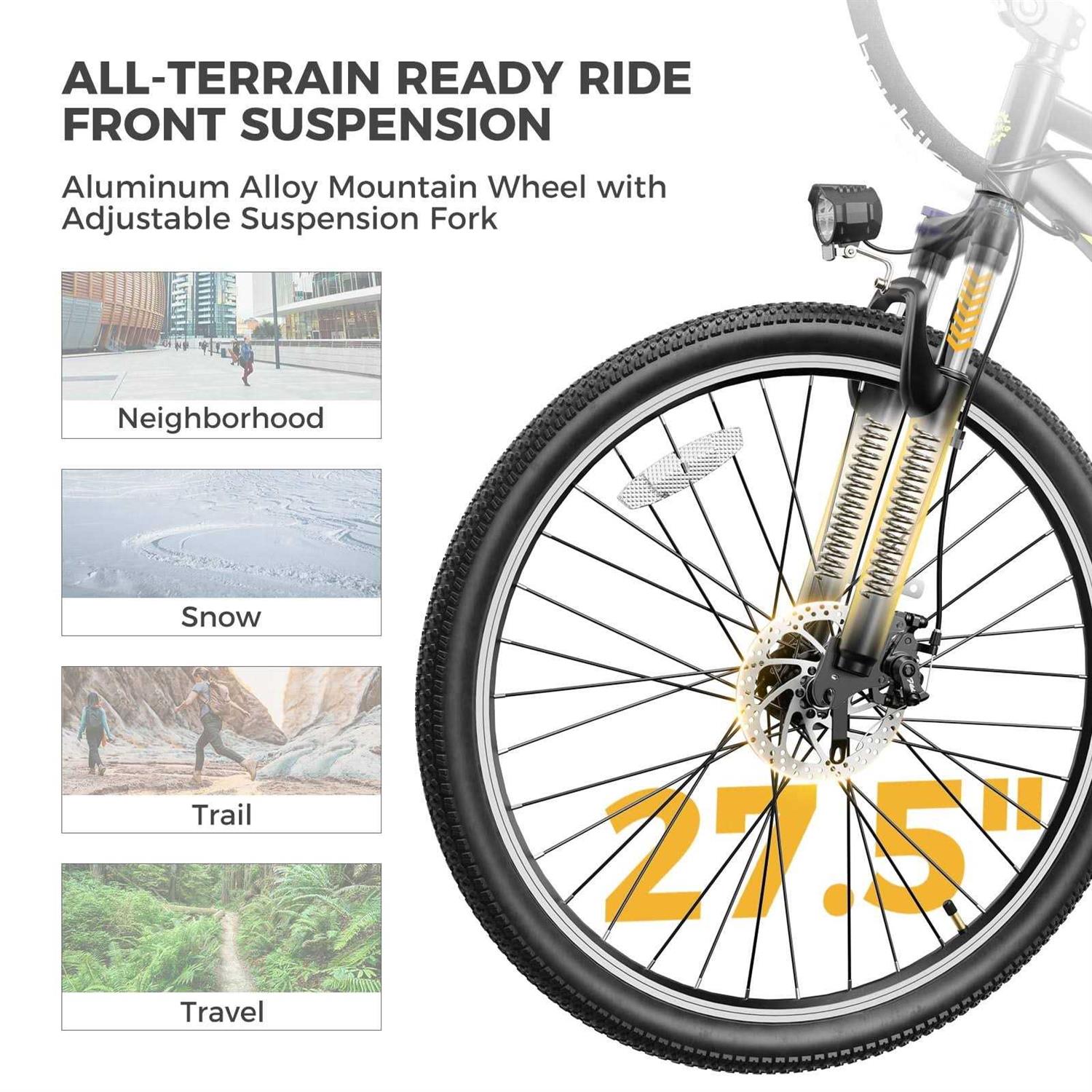 Electric Bike for Adults with 500W Motor E354