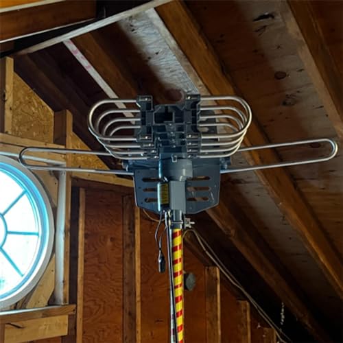 Outdoor TV Antenna, 360° Rotation, Supports 2 TVs P860760