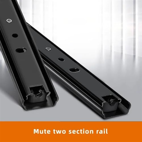 Sliding Rail Linear Bearing Drawer Slides 8–20 Inch Two-Section Cabinet Hardware V8532