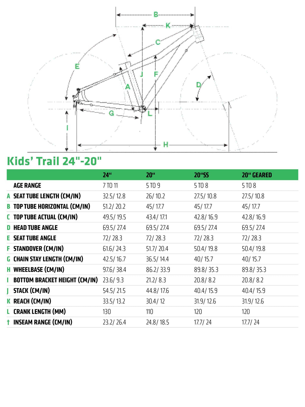 Kids Trail 24 Bike T19629