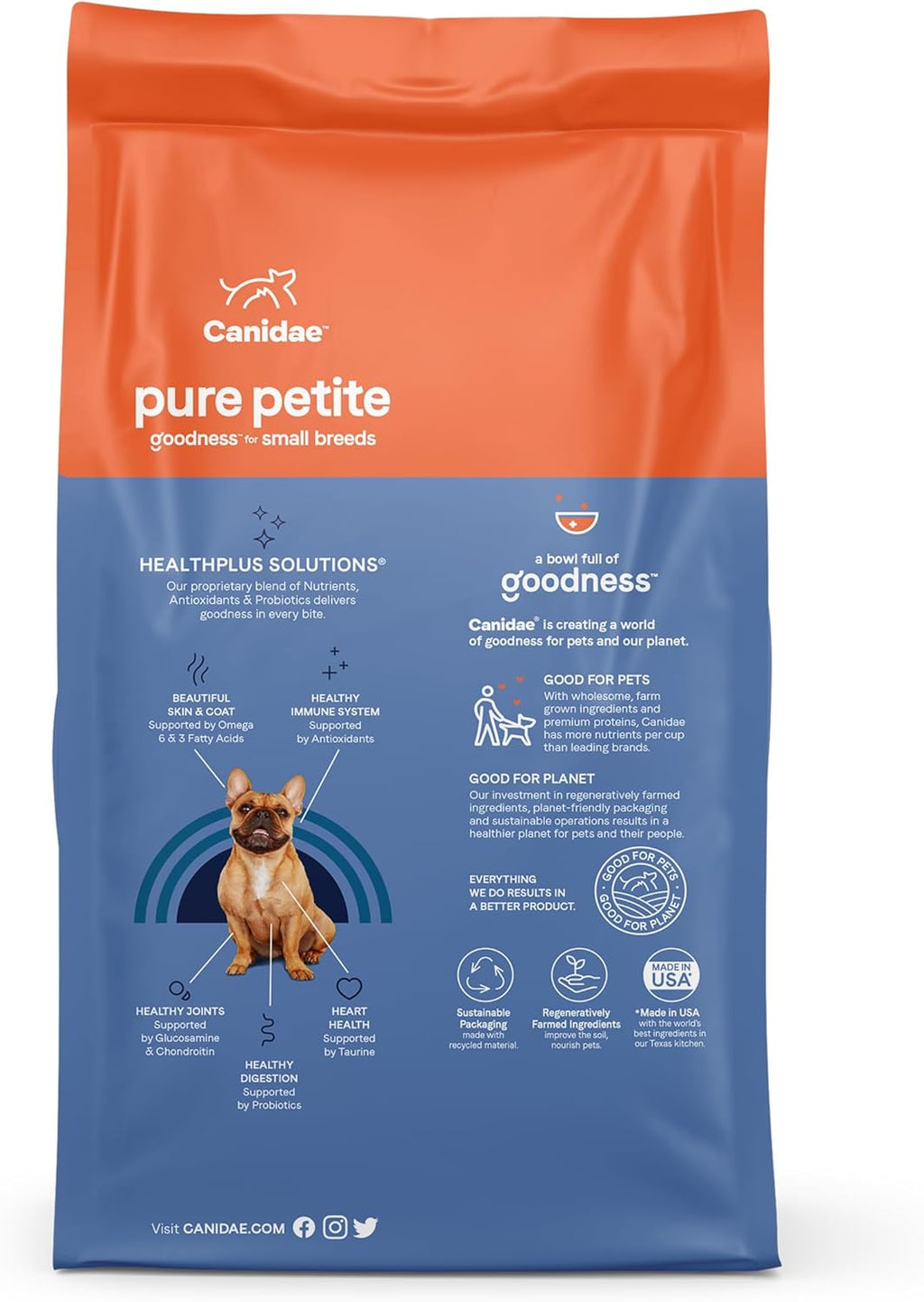 Small Breed Dry Dog Food, Chicken & Grains Recipe, 4 lbs. N4885