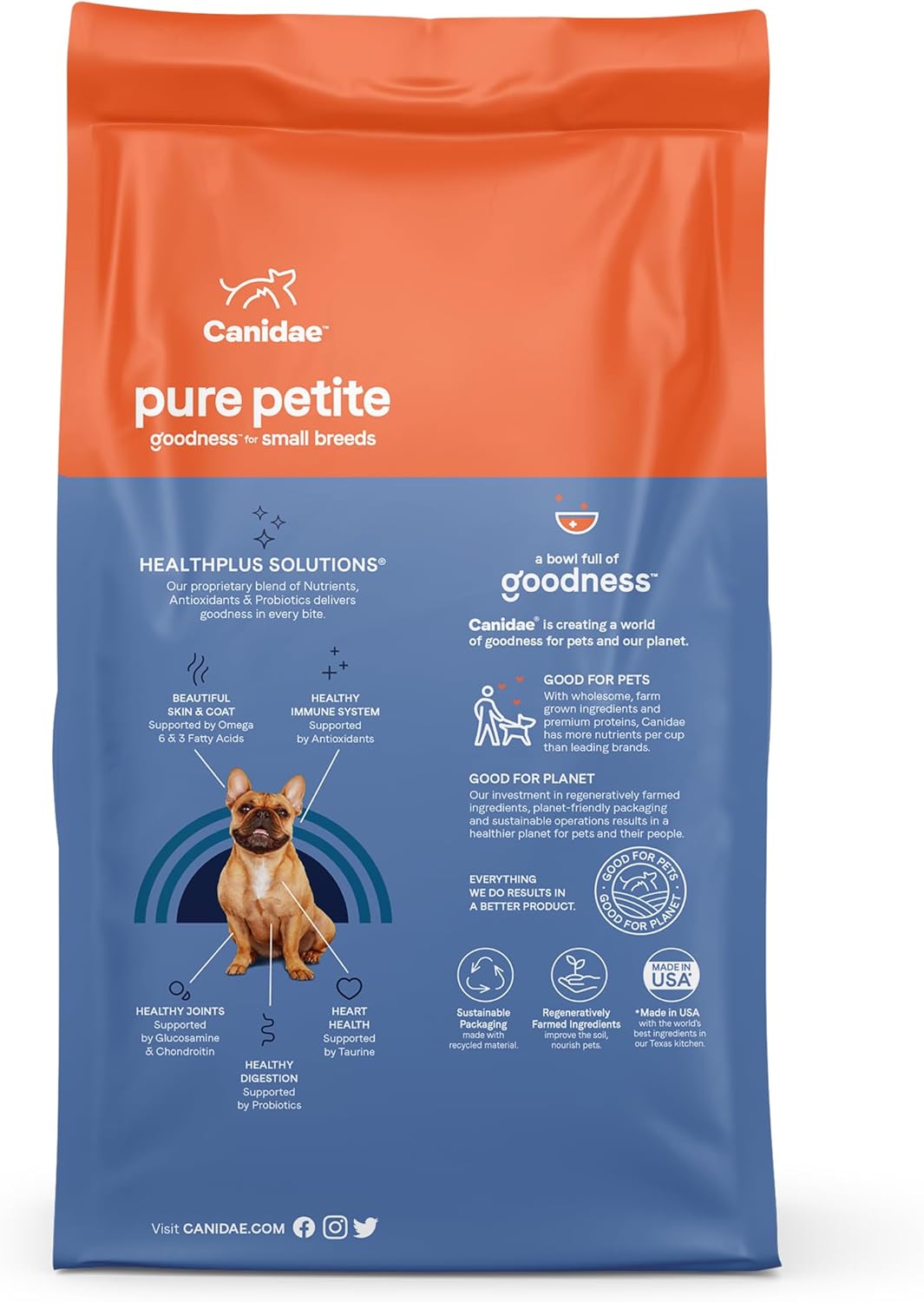 Small Breed Dry Dog Food, Chicken & Grains Recipe, 4 lbs. N4885