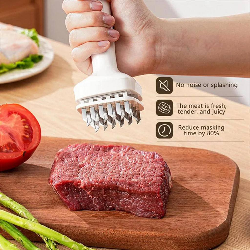 Meat Tenderizer Needle, Stainless Steel Prongs, Food Grade Z7005
