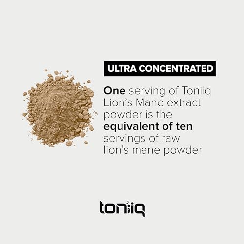 Organic Lion's Mane Mushroom Powder, 10,000mg Concentrated, 90g A43964