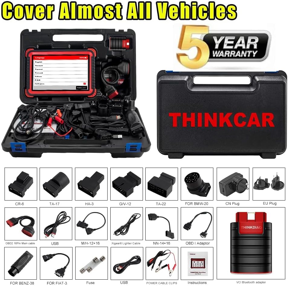 Bi-Directional Full Systems Diagnostic Scan Tool with 31+ Reset Functions O569806