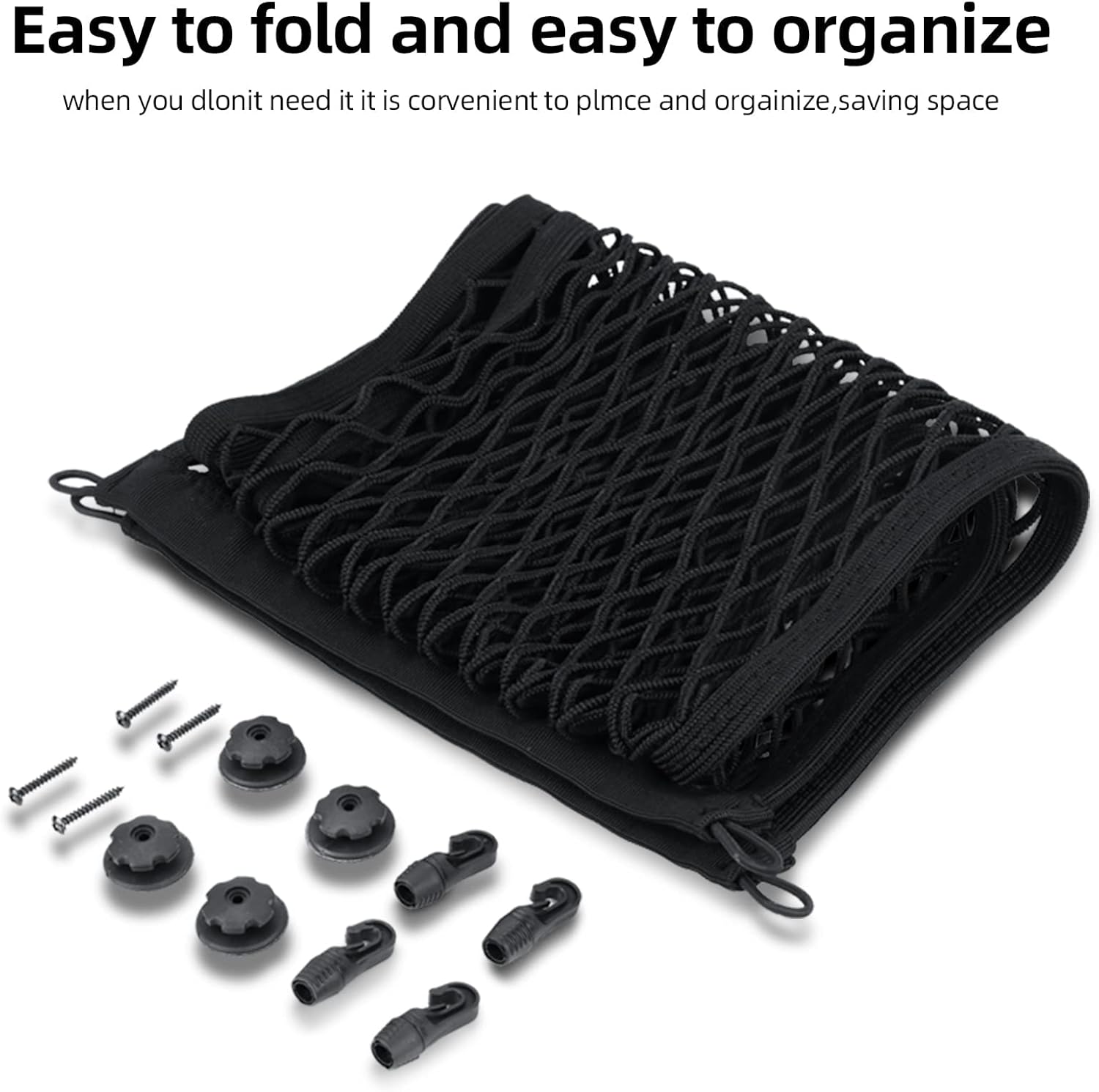 Car Rear Cargo Net for SUV Trunk Organizer F130