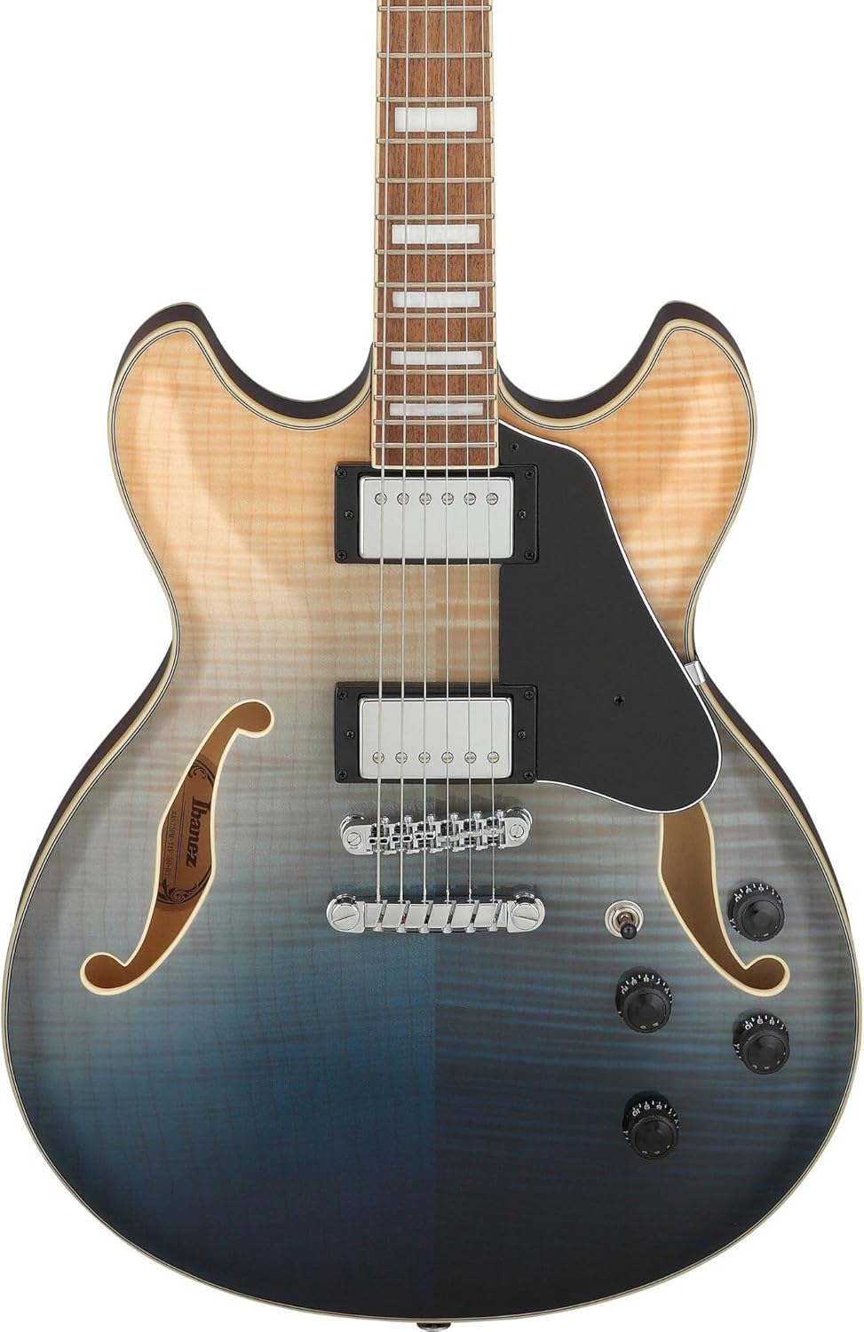 Semi-Hollow Electric Guitar - Transparent Indigo Fade W584850