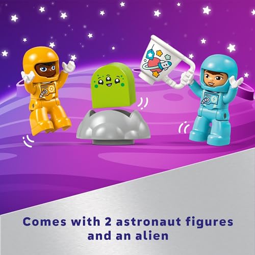 3 in 1 Space Shuttle Adventure Rocket Ship Building Set, Educational Space Discovery Toy for 3-Year-Olds and Up H92470