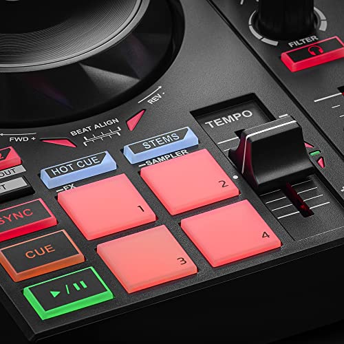 DJ Controller for Learning to Mix with Software and Tutorials G9034