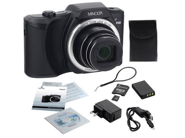 20.0-Megapixel 1080p Full HD Wi-Fi Digital Camera with 22x Zoom R640721